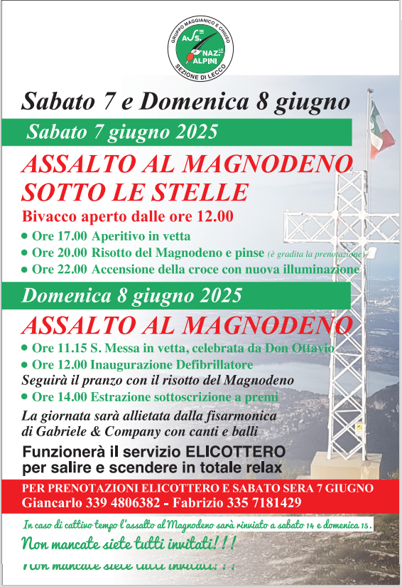UN TERRAZZO SU  "Quel ramo del lago di Como...." - Monte Magnodeno